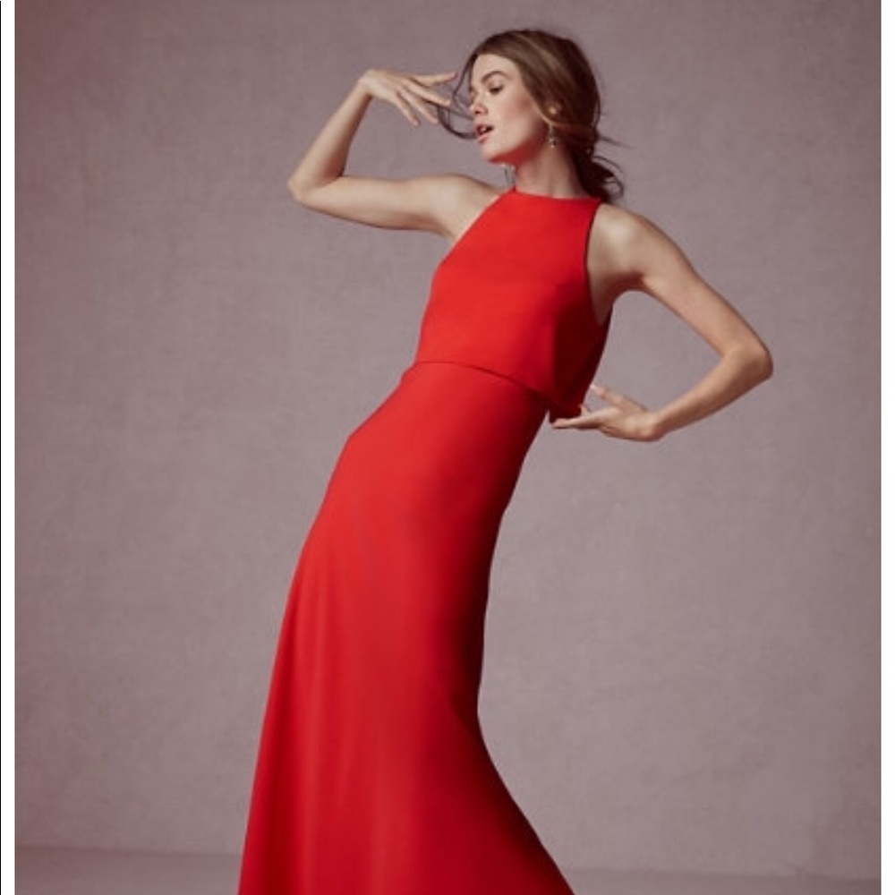 BHLDN Jill Stuart Iva Crepe Maxi